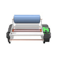 Colorsun UV Automatic DTF Cold & Hot Roll Laminating Machine for AB Film Crystal Film Sticker