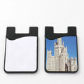 Universal Namecard Holder Sublimation Print Blank Silicone Card Holder Phone