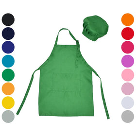 Custom Printed Cute Cartoon Kitchen Painting Waterproof Heavy Duty Cotton Sleeveless Apron for Kids Durable and Stylish