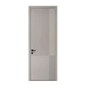 Modern Simple Spiral Wooden Bedroom Internal Door with Manual Opening and Finished Surface for house