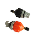 Bamboo Inflation Valve Adaptor 81*35mm for SUP Inflatable Tent Kayak Boat Two Colors Orange or Black