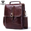 HUMERPAUL Fashion Men's Shoulder Bag Genuine Leather Casual Messenger Bags for Work High Quality Male Outdoor Tote's Flap Bag