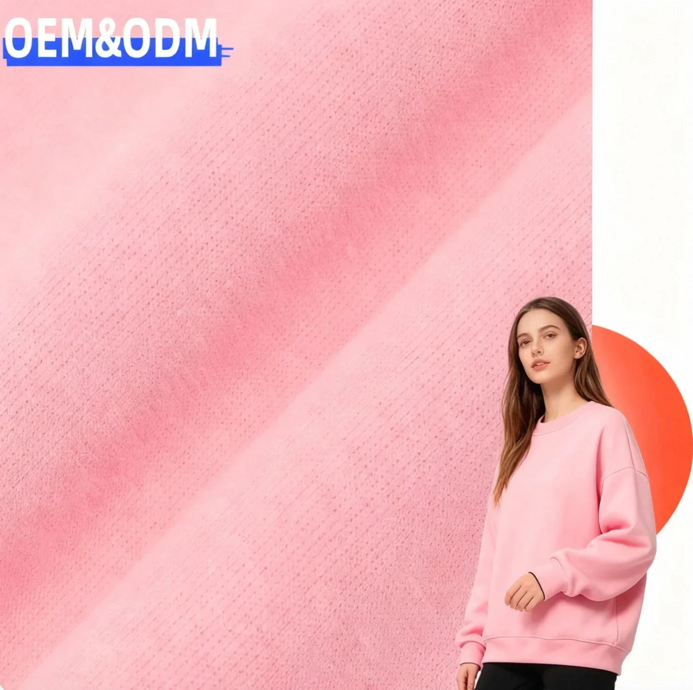 400-420 GSM 185 CM 40% Cotton+60% Polyester Wholesale Four Stretchy Ways Sherpa Fleece Fabric for Clothes