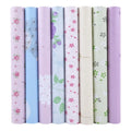 0.45*10m Self Adhesive Waterproof Blue Floral PVC Wallpaper Peel and Stick Wallpaper for Kids