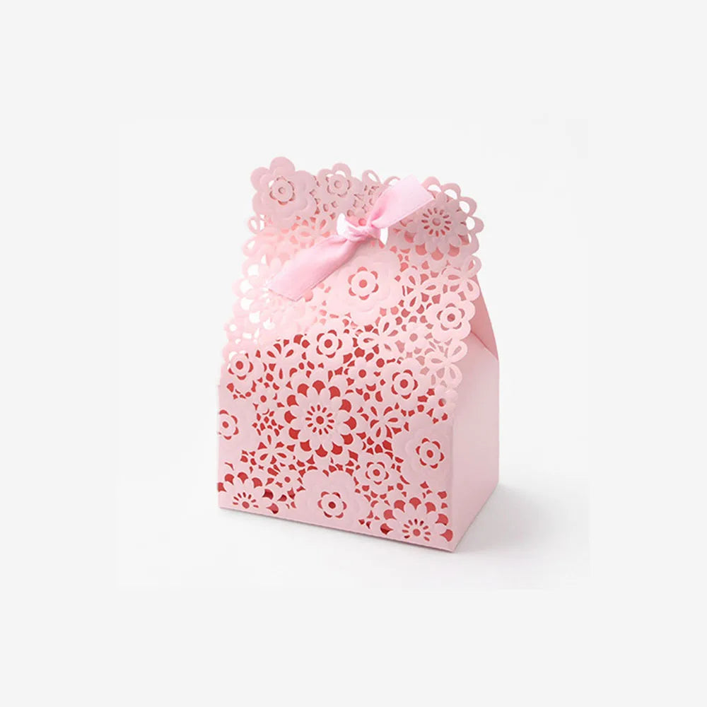 Wholesale Luxury Spot Sun Flower Wedding Candy Gift Box Chocolate Candy Environmental protection Packaging Box Hollow Candy Bag