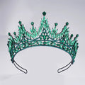 Alloy Crystal Crown Tiaras Wedding Bride Tiara Party Birthday Princess Crown Bridal Hair Accessories Tiara