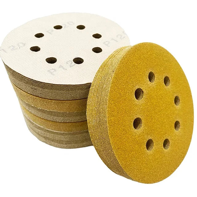 ZY Abrasive Customized 2/3/4/5/6/7/8 Inch Film-Coated Sandpaper Wheel Invisible Polisher Grinding Disc with OEM Support