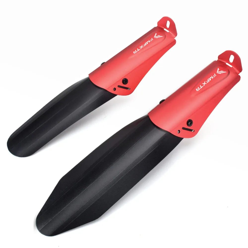 FMFXTR Bicycle Fenders Aluminum Alloy+Plastic Folding Bike Mudguard 20" 16" Strong Bike Fenders for Junior Bike Accessories