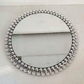 70cm Custom Simple Round Wall Mirror for Bedroom Bathroom Mirror Decor Home Wall Hanging Mirror