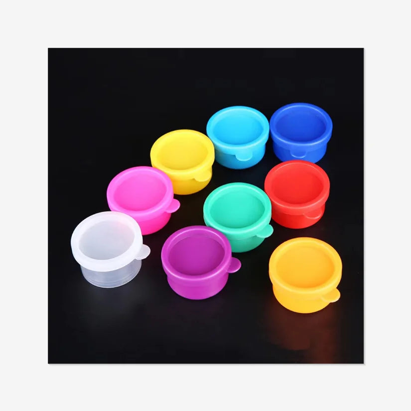 40ml PP Plasticine Cup Art Pigment sealed Space Mud Children's Educational Silly Putty Non-toxic Environmental protection Jar
