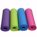 Eco Friendly NBR Yoga Mat with Non Slip Surface for Home Gym Workout and Studio Practice Portable with Custom Logo Strap