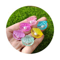 Kawaii Glitter Pearl Shell Flat Back Resin Cabochons Scrapbooking DIY Jewelry Craft Decoration Accessories