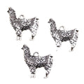 Handmade Vintage Tibetan Silver Color Alpaca Grass Mud Horse Pendants for Fit DIY Bracelet Necklace Fashion Pendants Charms