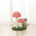 Luxury Mushroom Lawn Large Tough Cat Scratcher Tree Tower MegaBDM