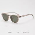 Retro Round Sunglasses Men Women Fashion Small Polarized Sun Glasses for Male Female Literary Vintage Shades Driving Eyeglasses