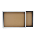 Factory Custom Wholesale Plastic Picture Frame 3D Wall Hanging White Shadow Box Frame