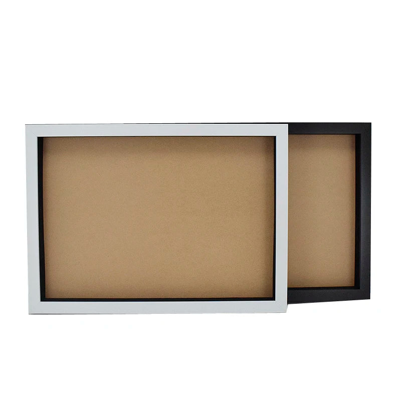 Factory Custom Wholesale Plastic Picture Frame 3D Wall Hanging White Shadow Box Frame