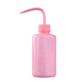 250ml Curved Mouth Beauty Eyelash Tattoo Grafting Cleaning Supplies Pot Rinse Bottle for Eyelash Extension