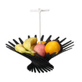 New Design Plastic Foldable Fruit Basket Fruit Bowl for Kitchen Counter Fruit Bowl Modern Decor