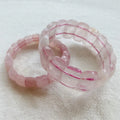 Natural Chakra Gemstone Bracelets Healing Crystal Rose Quartz Bracelet for Gift