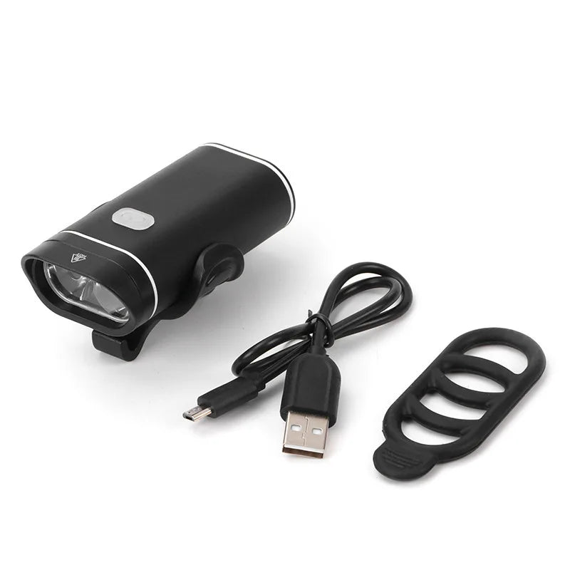 Waterproof Night Riding Lights Bicycle Headlight Rechargeable Bright Led Bike Usb Charging Bicycle Light