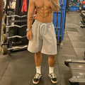 Fitness Shorts Men's Summer Five-point Gray Thin Loose Sports Pants Basketball Running Training Pants