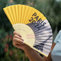 Personalized Logo Eco-Friendly Love Style Hand Fans Wedding Favors Bamboo Crafts Gifts for Guests