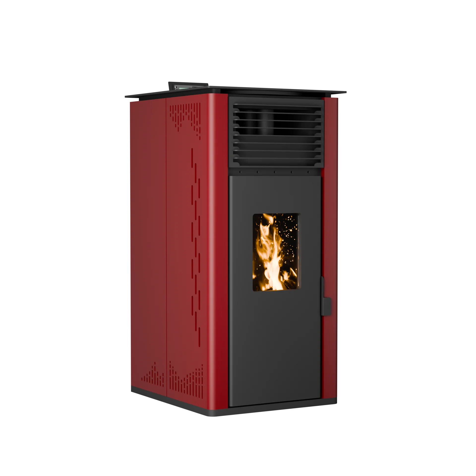 PANSEE 10KW Indoor Pellets Stove with Burning Heat Premium Category Product