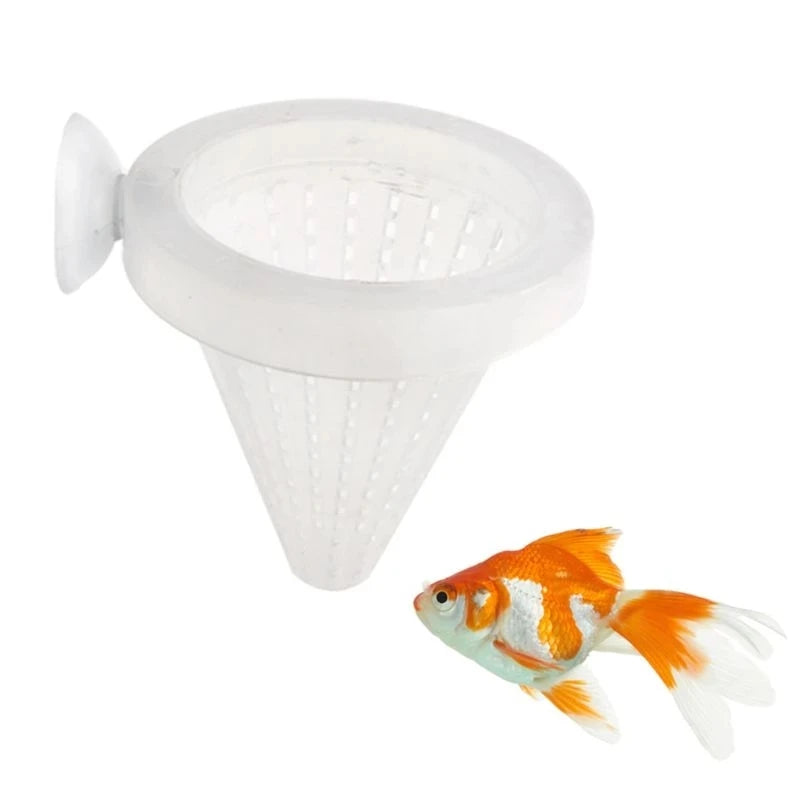 New Style Plant Cup Fish Tank Red Worm Feeder Cups for Aquarium Feeding Accessories