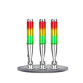 New Design Aluminum Alloy Material 24V Dc Input Led Multi-Function Folding Base Signal Indicator Light