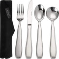 Elderly Arthritis Aid Adaptive Stainless Steel Silverware Fork Spoon Anti Hand Tremors Wedding Utensils