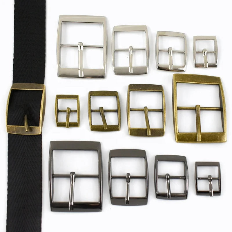 Deepeel BK079 25mm DIY Garment Hardware Adjustable Zinc Alloy Pin Buckle for Bags Belts Shoes-Handmade Bag Strap Accessory