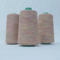 402 Colorful Polyester Cotton Thread Rainbow Sewing Thread 3000 Yards