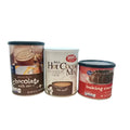 Custom Food Grade Tube Composite Aluminum Foil Liner Paper Tin Cans Airtight Tube Coffee Powder Packaging