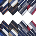 Fashion Striped Ties Business Man Shirt Collar Necktie Gravatas for Party Wedding Slim Tie School Uniform Necktie Formal Cravate