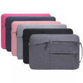 Custom Logo Double Layer Thicken Large Capacity Portable Laptop Case Sleeve With Handle
