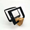 OEM Print Black Tempered Glass Print Glass