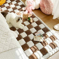 Luxury Thick Cat Sofa Cover Summer Breathable Washable Slip Protective Pet Bed Mat Sofa Protector