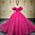 9986 New Fashion Solid Color Off Shoulder Dress Ladies Embroider Long Party Evening Dress