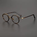 Shenzhen Titanium Acetate Frame Glasses Retro Round Eye Frames  Vintage Men's and Women's Eyeglasses Eyewear Frame