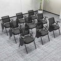 Modern Style Metal Frame Folding Chair for School Banquets Weddings Conferences & Classrooms Tablet Accessible Writing Chair