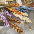 C-AEOW001 Simulated Artificial Ear of Wheat Flowers Arrangement bunch of Ears of Wheat for Wedding Home Decoration