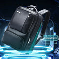 BOPAI Business Expandable Anti Theft Back Pack Large Capacity Travel Usb Charging Men 15.6 Inch Luxury Leather Laptop Backpack