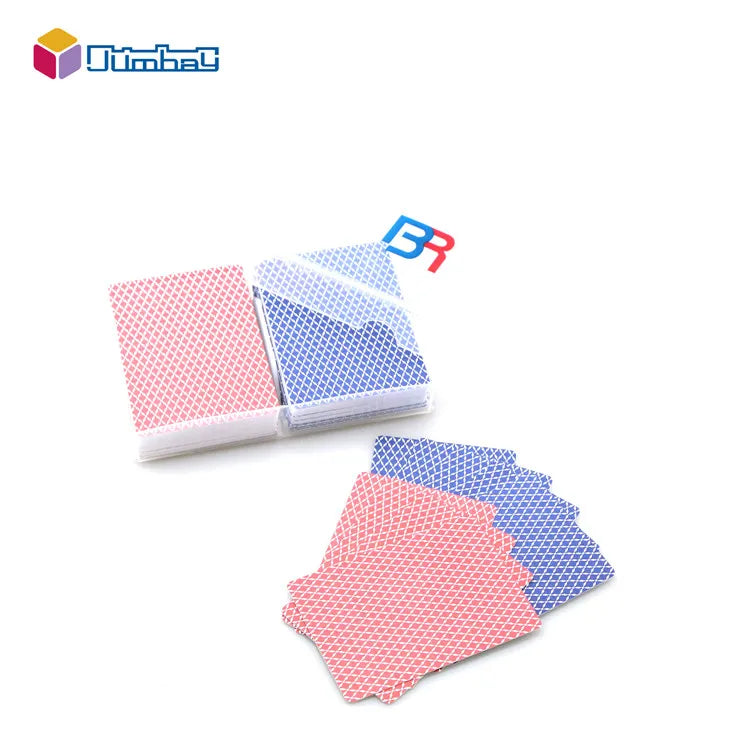 Personalized Cheap Double Deck Playing Cards with clear Box Special Printing Best Playing Cards for Magic
