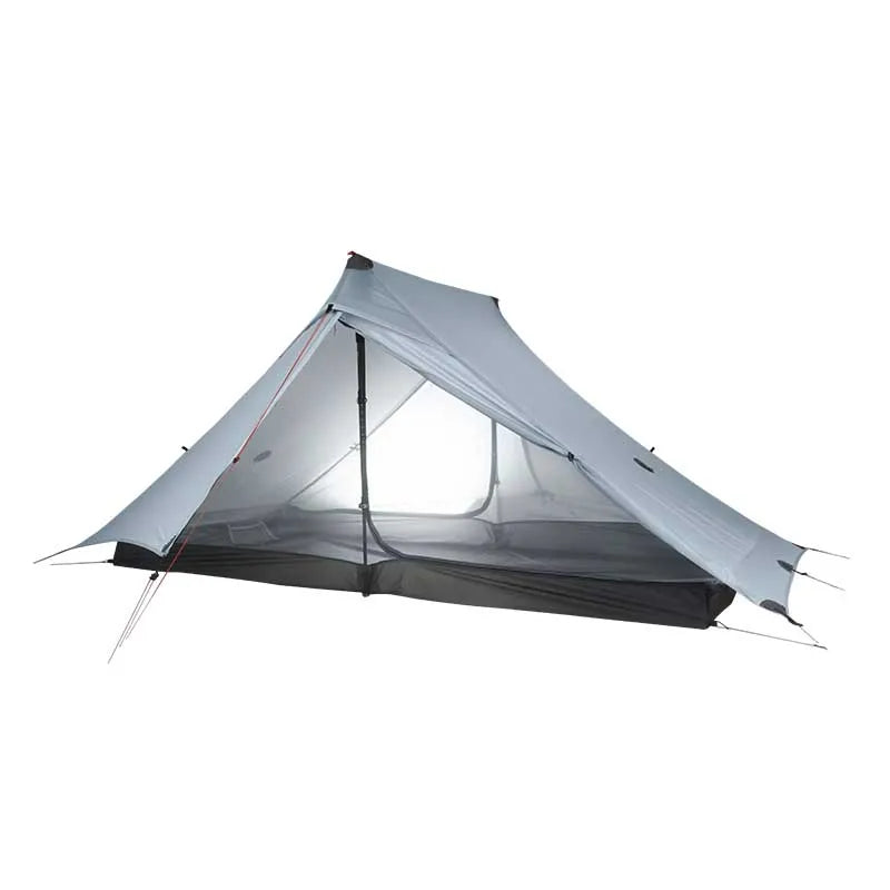 3F GEAR Lanshan 2 Pro Ultralight Tent 2 Person 3-4 Seasons Outdoor Camping Professional 20D Silnylon Rodless Tent