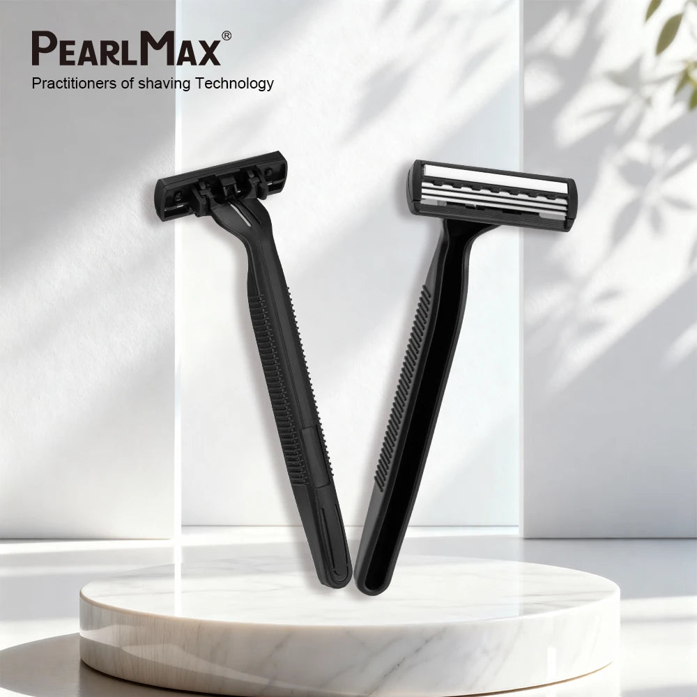PearlMax Wholesale 3 Blade Razor Beauty Cheap Razor Grooming Tool Disposable Razor