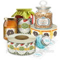 Factory Price Food Label Paper Sticker Waterproof Honey Bottle Label Customized Packaging for Honey Jars