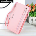 2025 Latest Hot Selling Long Wallet Clutch Bag Women Zipper Closure Waterproof PU Leather Fashion Quality Coin Purses