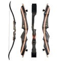 Factory Manufacture Archery 62" Traditional Wooden Takedown Recurve Bow Right Handed Bow 20-50lbs