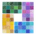 Small Bridge Fashion Trendy 2mm Glass Seed Beads Czech Charm Crystal Lampwork Spacer 12+ Colors DIY Handmade Jewelry Making Kits